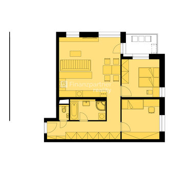 3 izbový byt 78,3 m² v novom projekte, Mlynárce, Nitra - 7