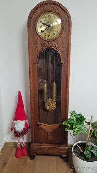 podlahové hodiny GERMANIA, top stav - 7