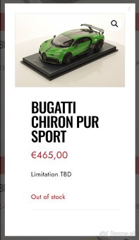 Bugatti Chiron Pur Sport | MR Collection 1/18 - 7
