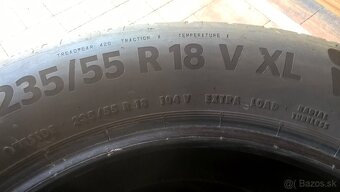LETNÉ 235/55 R18 104V XL CONTI cca 5-6 mm 2022 UŽ OD 20€/kus - 7