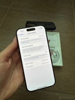 IPhone 15 Pro 256GB Black Titanium - 7