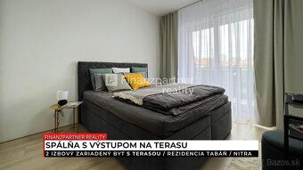 Prenájom - zariadený 2 izbový byt, Rezidencia Tabáň, Nitra - 7
