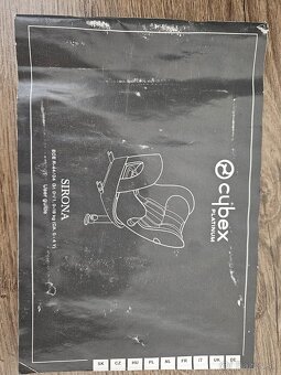 Autosedačka Cybex Sirona - 7