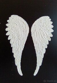 Predám obrazy vlastná tvorba anjelské krídla - 7
