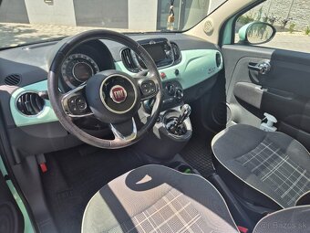 Fiat 500 1.2 benzín AUTOMAT - 7