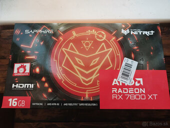 Graficka karta SAPPHIRE NITRO+ Radeon RX 7800 XT G - 7
