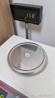 Zlatý náhrdelník lanko s anielikom - 7