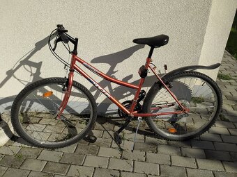 Bicykel s detskou sedackou cerveny - 7