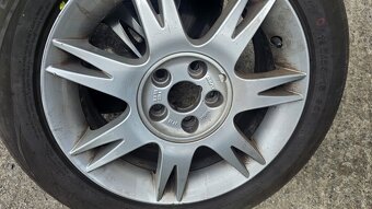 Elektróny 5x100 a letné pneu 195/55 R15 - 7