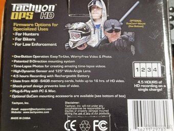 Tachyon motokamera + príslušenstvo - 7