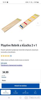 Detska preliezka Trojuholnik, rebrik a klzacka - 7