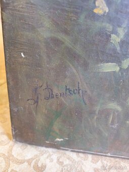 Obraz olejomaľba 19.storočie - 7