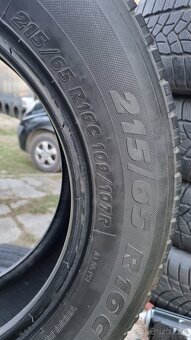 Letna a zimna pneu 215/65/15 C zatazova pre dodavku. - 7