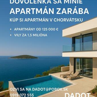 400 metrov od mora Chorvátsko apartmán - 7