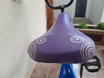 predám detský bycikel swan 16 fialový modrý - 7