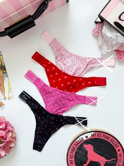 Victoria’s Secret PINK tanga nohavičky S - 7