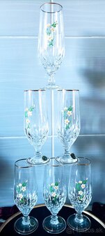 Poháre na víno,sekt , váza - 7