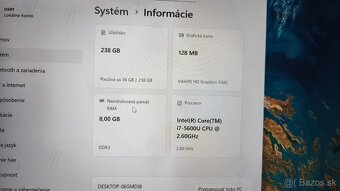 HP EliteBook 840 G2, Intel  core I7, 8gb RAM, 240gb SSD - 7