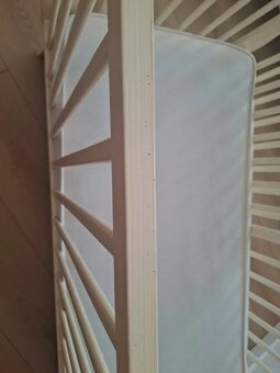 Detská postieľka so zásuvkou a matracom - 7