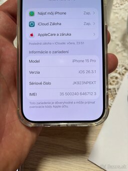 Apple iPhone 15Pro 128gb - 7