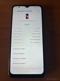 SAMSUNG GALAXY M12, 128GB - 7