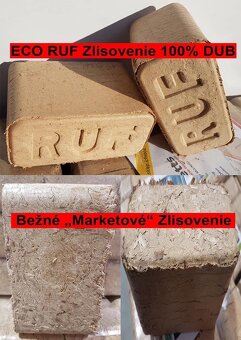 Originál brikety RUF 100% BUK najtvrdšie zlisovanie - 7