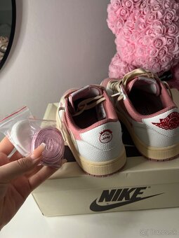 Travis Scott Air Jordan 1 Low Shy Pink,, - 7