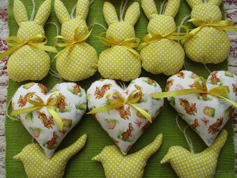 Veľkonočné šité dekorácie - 7