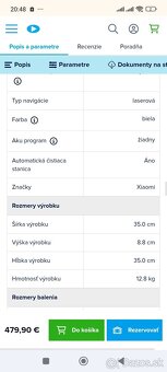 Predám robotický vysávač xaomi - 7