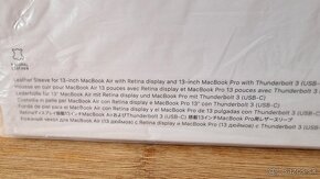 Apple Leather Sleeve MRQM2ZM/A pre MacBook Air / Pro 13" - 7