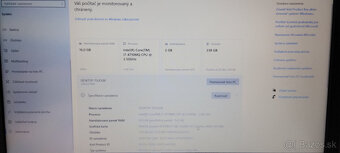 Predám Lenovo Thinkpad s procesorom i7-2,5Ghz - 7