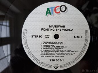 Lp MANOWAR- Fighting The World - 7