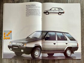 Dobový prospekt Škoda Favorit / Forman / Pick-Up ( 1992 ) - 7