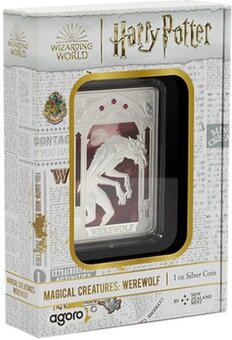 investičné strieborné mince proof Harry Potter tehlička - 7