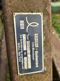 Predám radličkový podmietač podryvák HEGER - 7