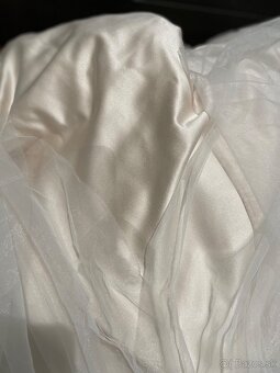 Predám svadobné šaty s vlečkou - 7