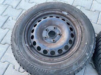 BRIDGESTONE 195/65 R15 ZIMNÉ + disky 5x112 R15 - 7