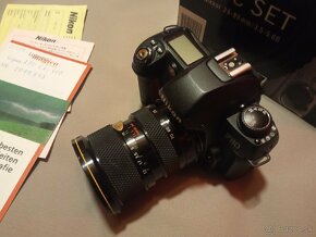 Nikon F80 + objektívy Sigma a soligor + porst fotoaparát - 7