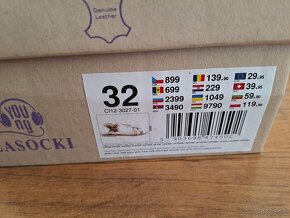Kožené sandálky LASOCKI YOUNG veľ. 32  béžové 8 € s poštou - 7