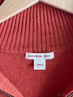 Zánovný luxusný merino sveter Amundsen Peak Half Zip - 7