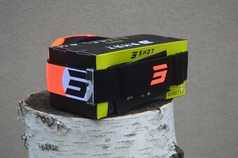 prilba helma okuliare oranžová shot enduro atv - 7