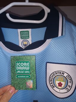 Retro futbalový dres Manchester City - 7