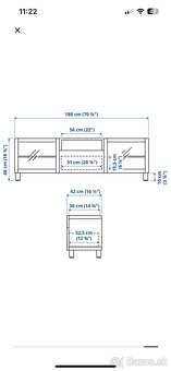 Ikea Besta tv skrinka - 7