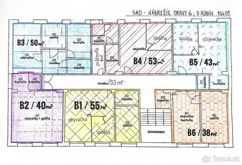 Prenájom 1-izbového apartmánu B2 – Dolný Kubín, časť Mokraď - 7
