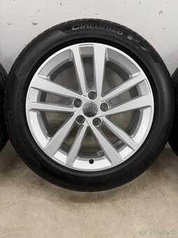Nepoužitá letná sada Audi A6 C8 - 5x112 R18 , 225/55/18 - 7
