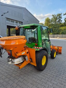 JOHN DEERE malotraktor, zimní údržba, 4x4 - 7