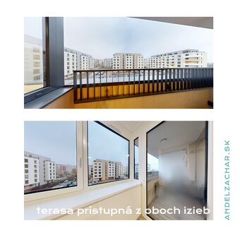 3 izbový terasový byt na prenájom Galanta West - 7