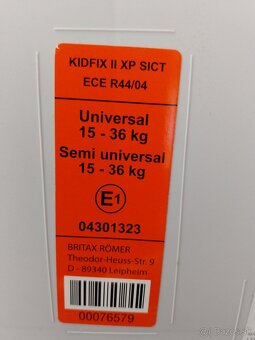 Autosedačka Britax Römer - 7