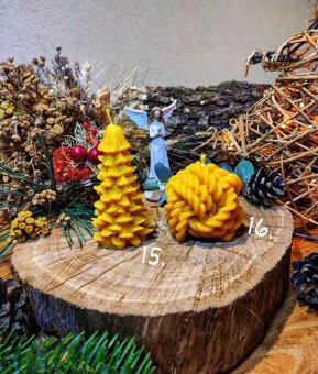 sviečky zo 100% včelieho vosku - 7