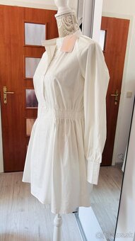 Biele košeľové šaty Missguided - 7